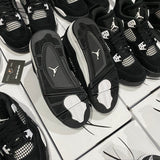 AIR JORDAN 4 WHITE THUNDER GS