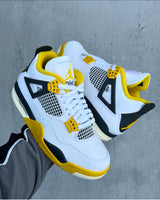 AIR JORDAN 4 RETRO ' VIVID SULFAR ' WOMENS