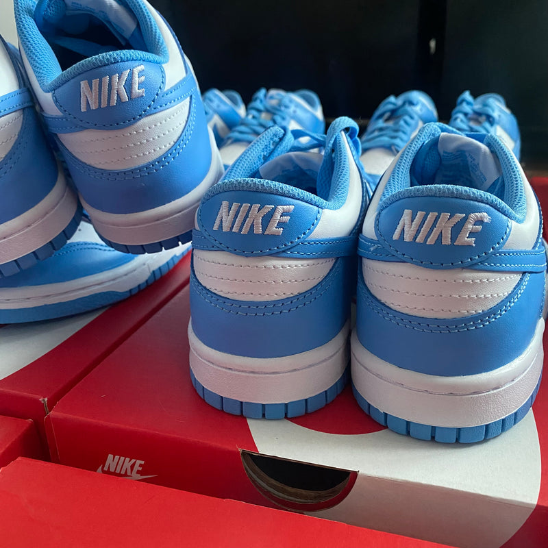 NIKE DUNK LOW ' UNIVERSITY BLUE / UNC )' GS