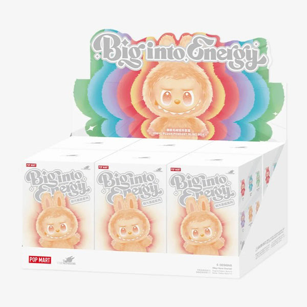 THE MONSTERS LABUBU BIG INTO ENERGY SERIES-VINYL PLUSH PENDANT BLIND BOX ( WHOLE SET )