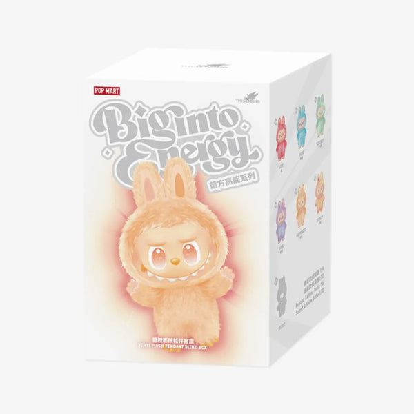 THE MONSTERS LABUBU BIG INTO ENERGY SERIES-VINYL PLUSH PENDANT BLIND BOX (SINGLE BOX)